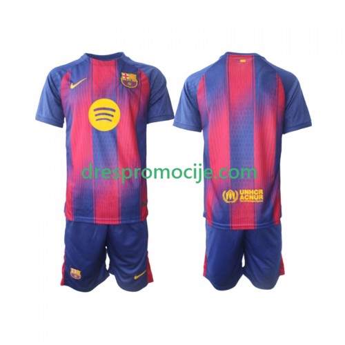 FC Barcelona Dres Dječji Domaći 2025/2026 Kratkih Rukava FC Barcelona Dres Dječji Domaći 2025/2026 Kratkih Rukava